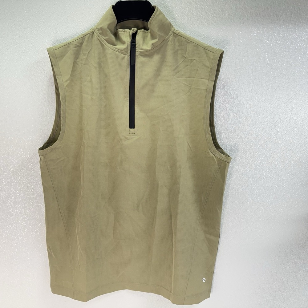 Athletifreak Men's M / Training 1/4 Zip Vest / Sage Green